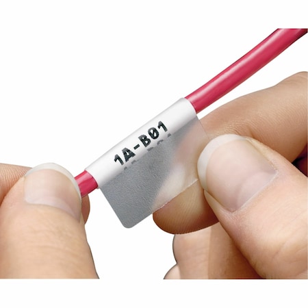 Panduit Thermal Transfer Label, 1x1.25, PK2500 S100X125YAJ